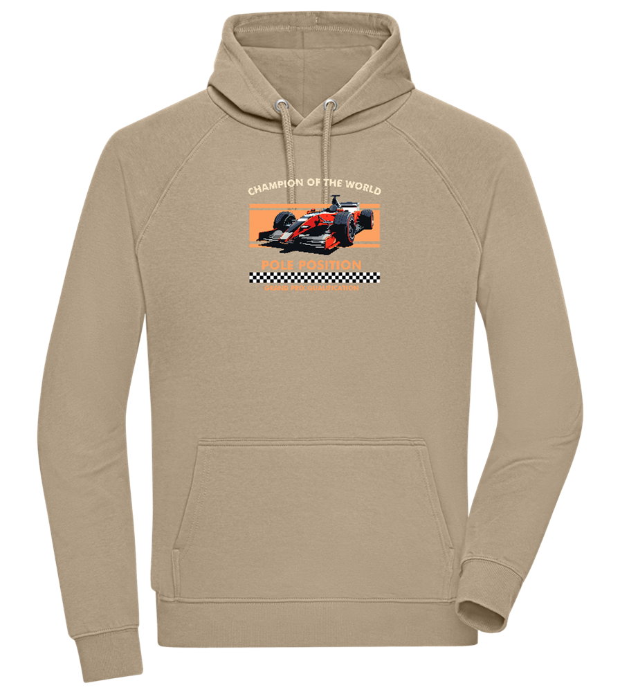 Champion of the World Design - Comfort unisex hoodie_KHAKI_front