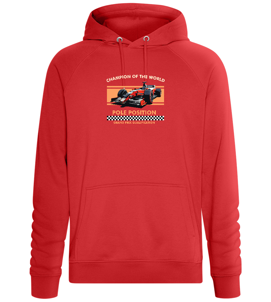 Champion of the World Design - Comfort unisex hoodie_RED_front