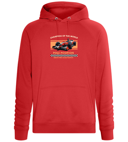 Champion of the World Design - Comfort unisex hoodie_RED_front