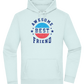 Awesome BFF Design - Premium Essential Unisex Hoodie_ARCTIC BLUE_front