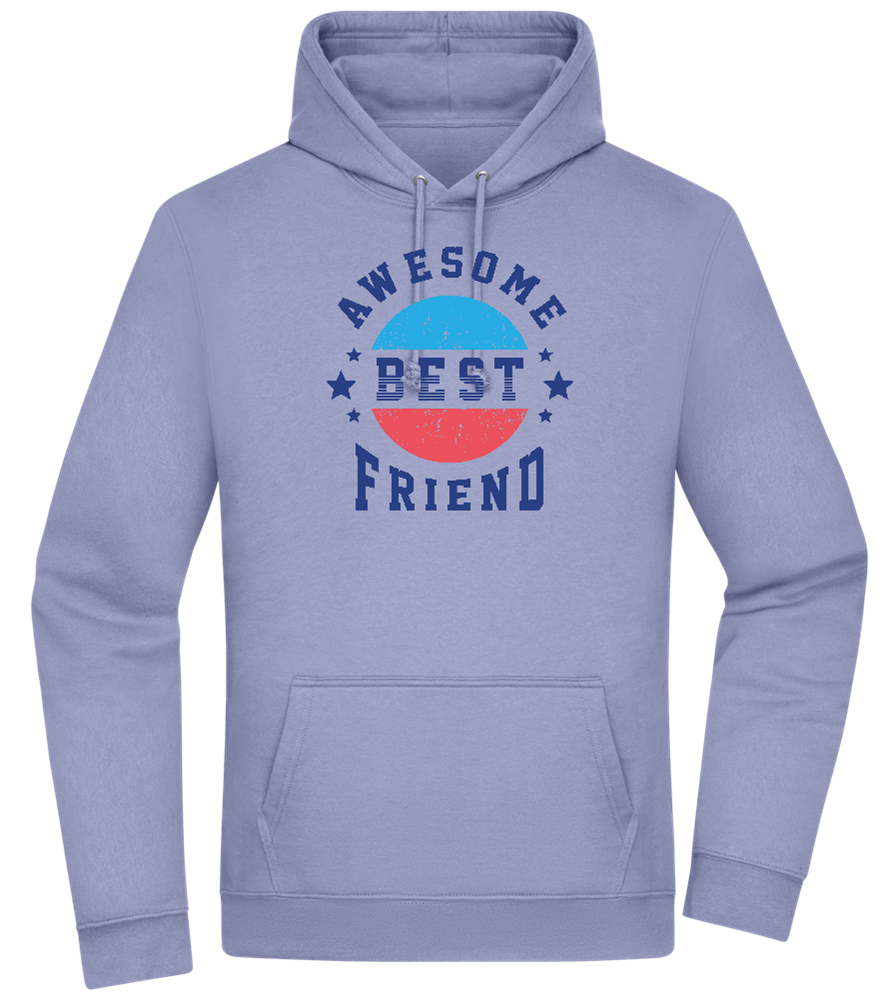 Awesome BFF Design - Premium Essential Unisex Hoodie_BLUE_front