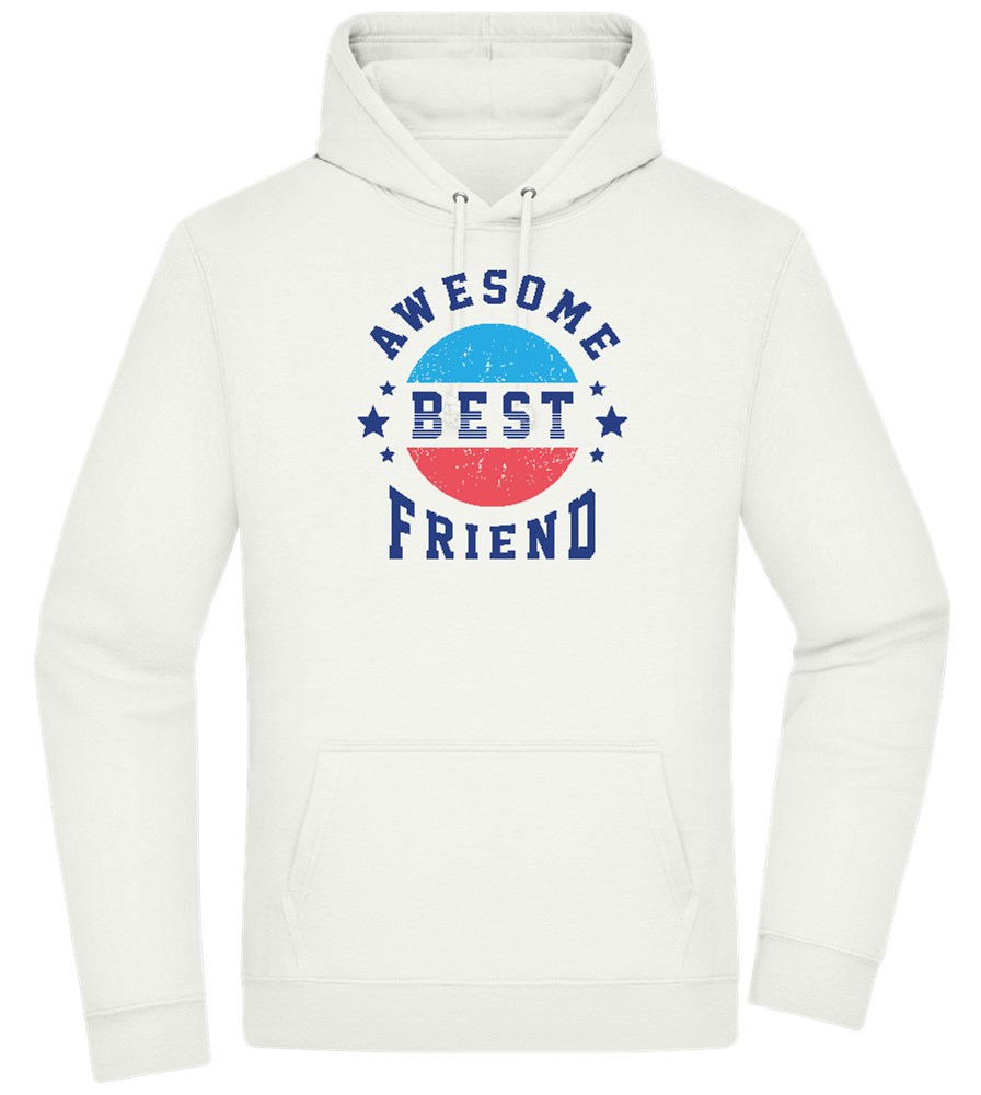 Awesome BFF Design - Premium Essential Unisex Hoodie_CREAMY GREEN_front