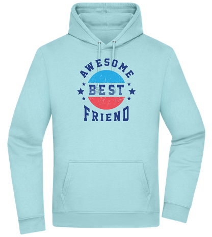 Awesome BFF Design - Premium Essential Unisex Hoodie_POOL BLUE_front