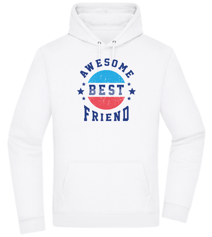 Awesome BFF Design - Premium Essential Unisex Hoodie_WHITE_front