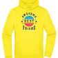 Awesome BFF Design - Premium Essential Unisex Hoodie_YELLOW_front