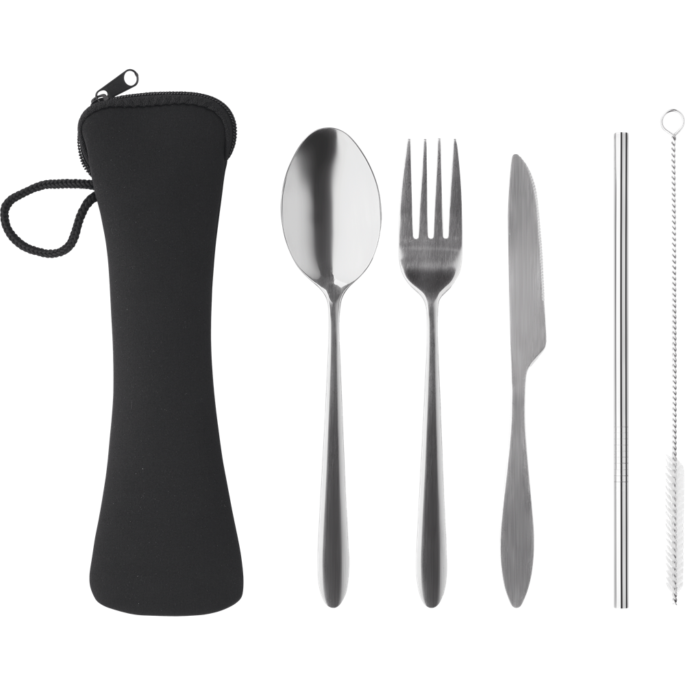 5-Piece Stainless Steel Cutlery Set_BLACK_DETAILEDIMAGE_front_1