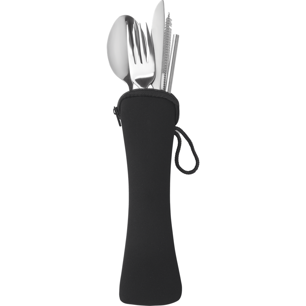 5-Piece Stainless Steel Cutlery Set_BLACK_DETAILEDIMAGE_front_3
