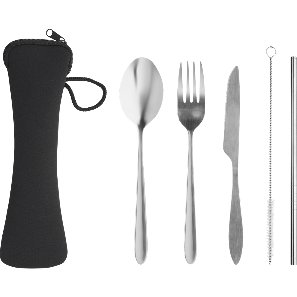 5-Piece Stainless Steel Cutlery Set_BLACK_DETAILEDIMAGE_front_2