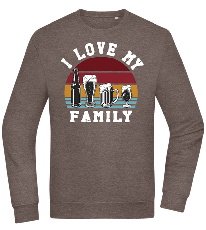 I Love My Family Design - Comfort Essential Unisex Sweater_CHARCOAL CHIN_front