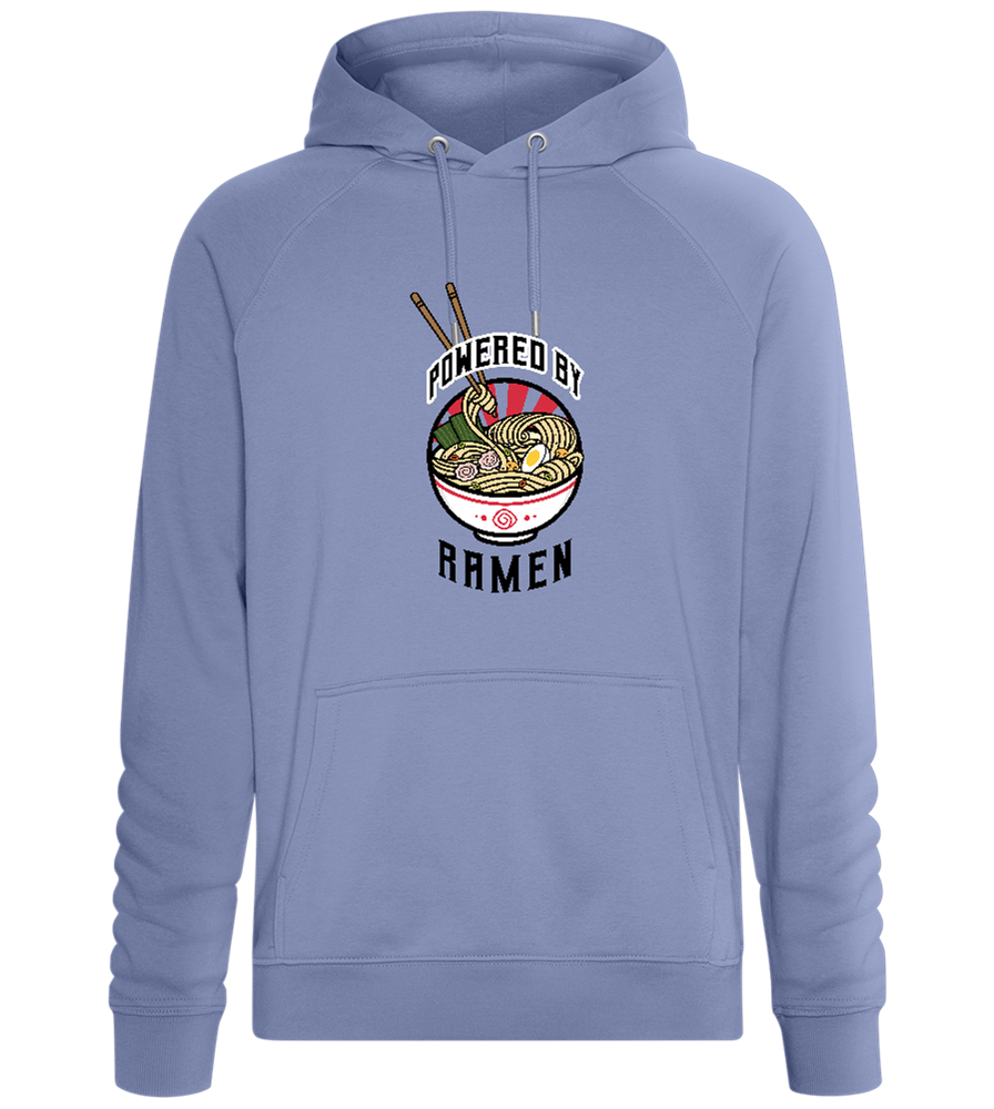 Powered by Ramen Design - Comfort unisex hoodie_BLUE_front