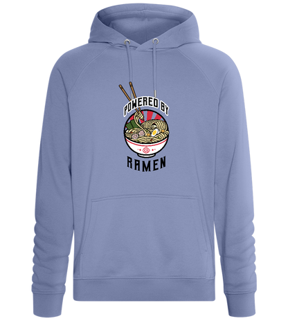 Powered by Ramen Design - Comfort unisex hoodie_BLUE_front