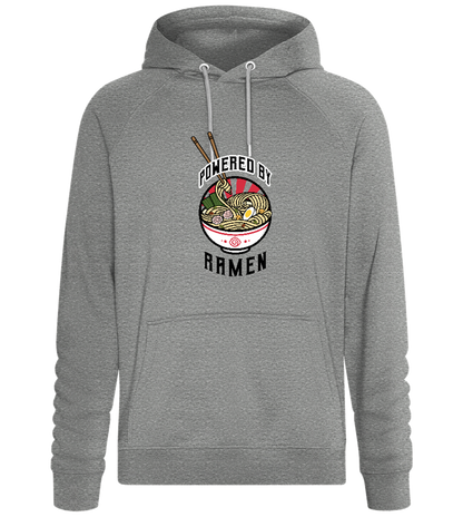 Powered by Ramen Design - Comfort unisex hoodie_ORION GREY II_front