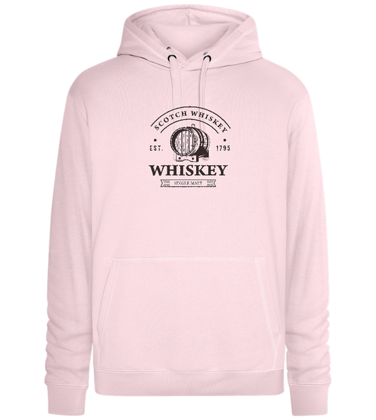 Scotch Whiskey Barrell Design - Premium unisex hoodie_LIGHT PEACH ROSE_front