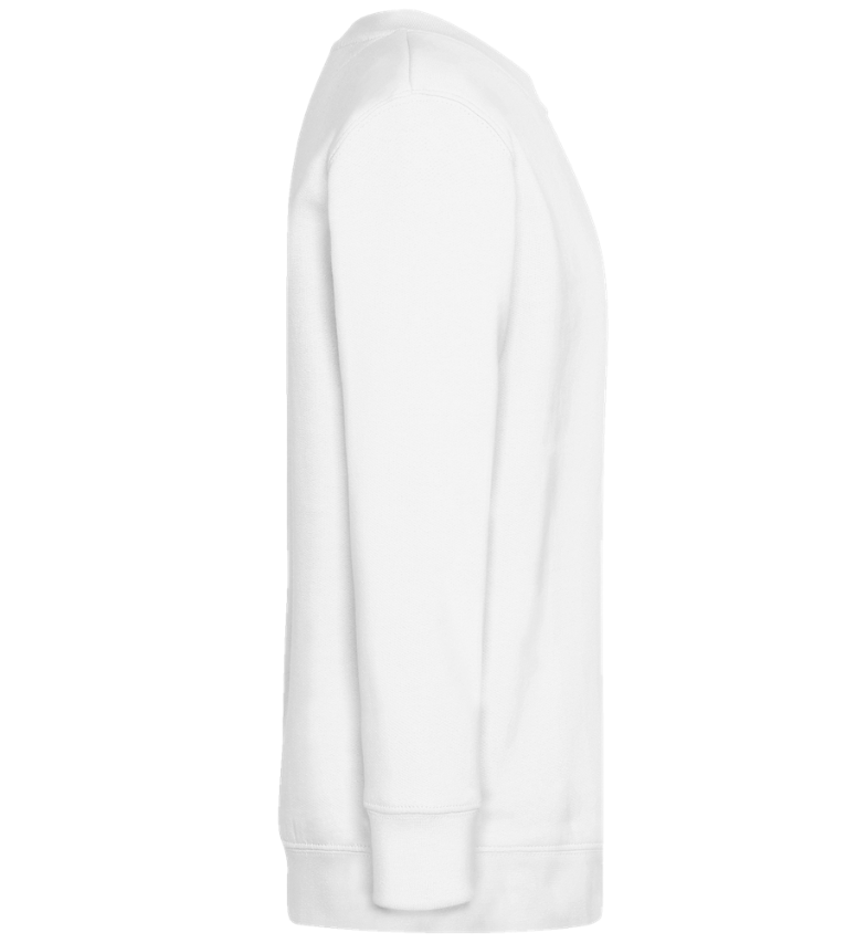 Fijne Koningsdag Leeuwtje Design - Comfort Kids Sweater_WHITE_right