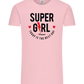 Super Girl Forever Design - Comfort Unisex T-Shirt_CANDY PINK_front