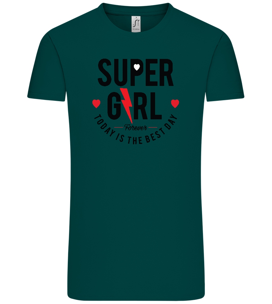 Super Girl Forever Design - Comfort Unisex T-Shirt_GREEN EMPIRE_front