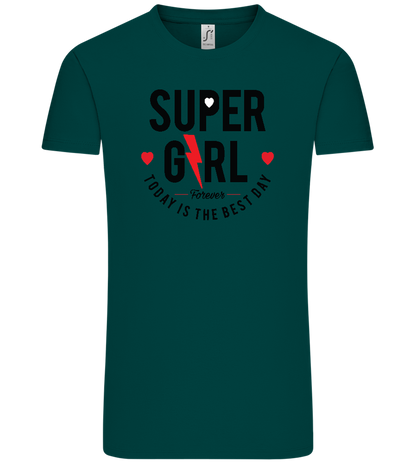 Super Girl Forever Design - Comfort Unisex T-Shirt_GREEN EMPIRE_front