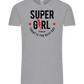 Super Girl Forever Design - Comfort Unisex T-Shirt_ORION GREY_front