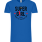 Super Girl Forever Design - Comfort Unisex T-Shirt_ROYAL_front