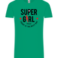Super Girl Forever Design - Comfort Unisex T-Shirt_SPRING GREEN_front