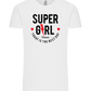 Super Girl Forever Design - Comfort Unisex T-Shirt_WHITE_front