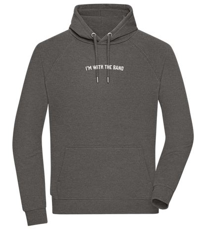 Im With the Band Design - Comfort unisex hoodie_CHARCOAL CHIN_front