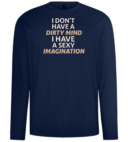 Sexy Imagination Design - Comfort men's long sleeve t-shirt_MARINE_front