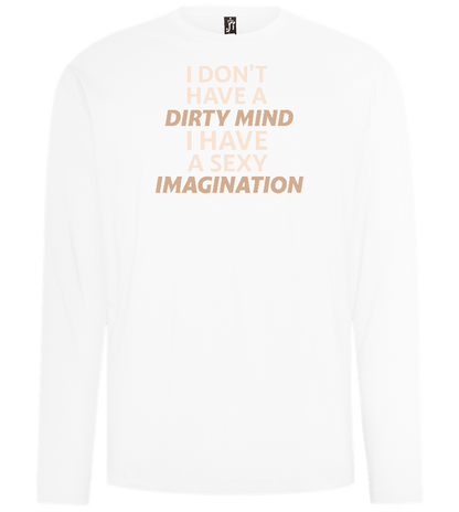 Sexy Imagination Design - Comfort men's long sleeve t-shirt_WHITE_front