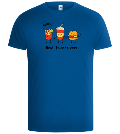 Best Friends Ever Design - Basic Unisex T-Shirt_ROYAL_front