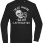 Dead Inside Caffeinated Design - Comfort Essential Unisex Sweater_BLACK_front