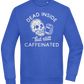 Dead Inside Caffeinated Design - Comfort Essential Unisex Sweater_ROYAL_front