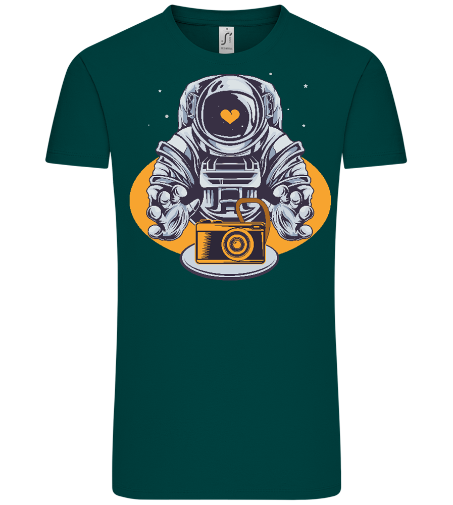 Spaceman Camera Design - Comfort Unisex T-Shirt_GREEN EMPIRE_front