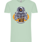 Spaceman Camera Design - Comfort Unisex T-Shirt_ICE GREEN_front