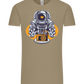 Spaceman Camera Design - Comfort Unisex T-Shirt_KHAKI_front