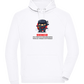 Ninja Design - Comfort unisex hoodie_WHITE_front