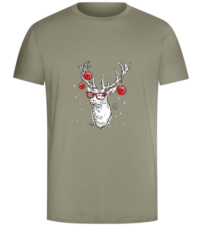 Jingle Jingle Rein Design - Comfort Unisex T-Shirt_KHAKI_front