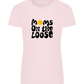 Moms on the Loose Design - Comfort women's fitted t-shirt_LIGHT PINK_front