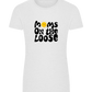 Moms on the Loose Design - Comfort women's fitted t-shirt_VIBRANT WHITE_front