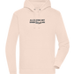 Alles Fing Mit Einer Tüte An Design - Premium unisex hoodie_LIGHT PEACH ROSE_front