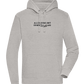 Alles Fing Mit Einer Tüte An Design - Premium unisex hoodie_ORION GREY II_front