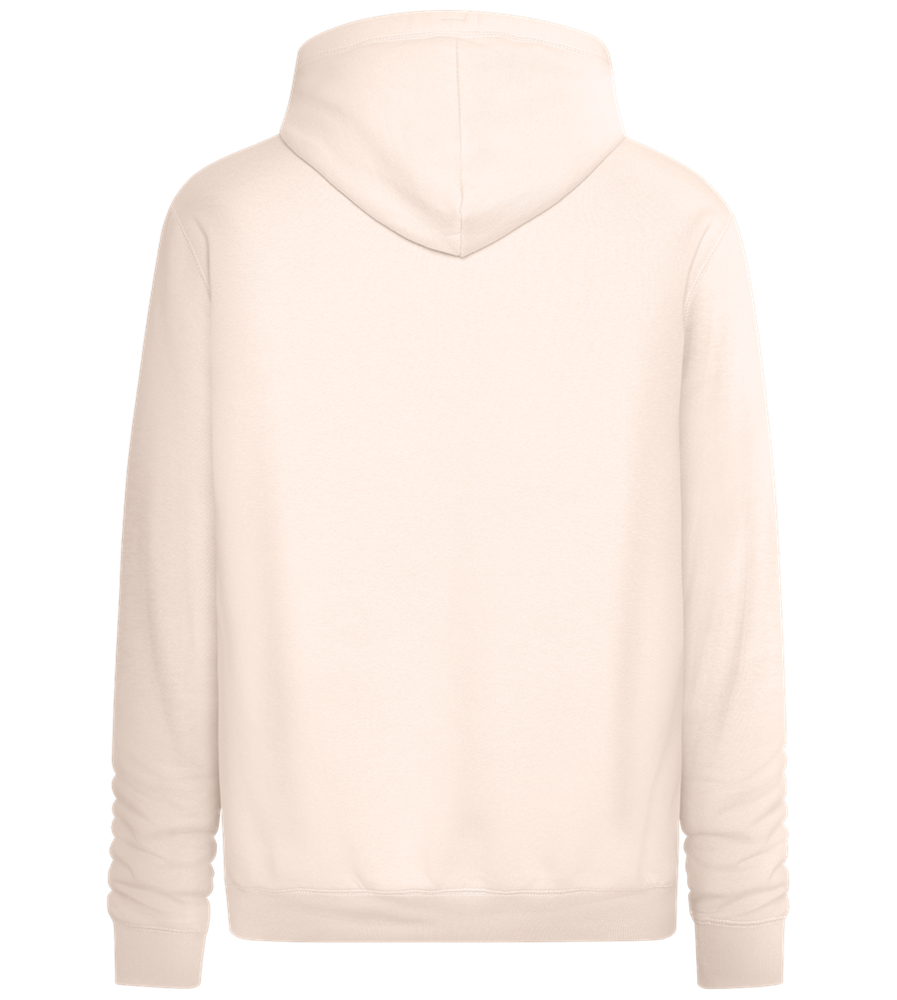 Alles Fing Mit Einer Tüte An Design - Premium unisex hoodie_LIGHT PEACH ROSE_back