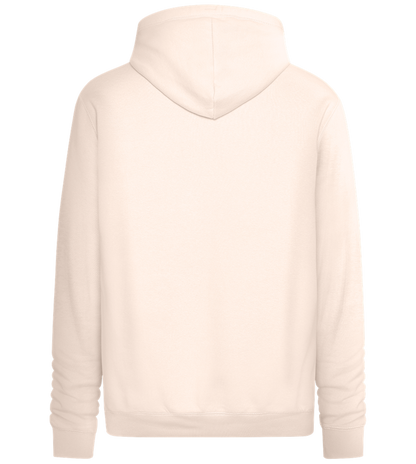 Alles Fing Mit Einer Tüte An Design - Premium unisex hoodie_LIGHT PEACH ROSE_back