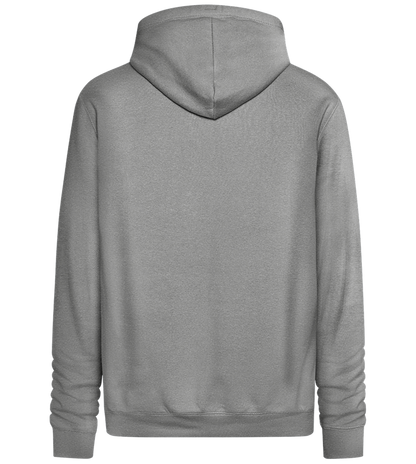 Alles Fing Mit Einer Tüte An Design - Premium unisex hoodie_ORION GREY II_back