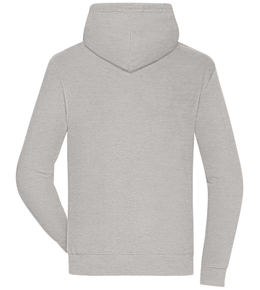 Alles Fing Mit Einer Tüte An Design - Premium unisex hoodie_ORION GREY II_back