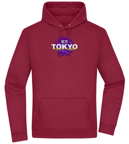 Eastern Capital Design - Premium Essential Unisex Hoodie_BORDEAUX_front