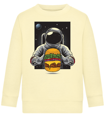 Astroburger Design - Comfort Kids Sweater_AMARELO CLARO_front