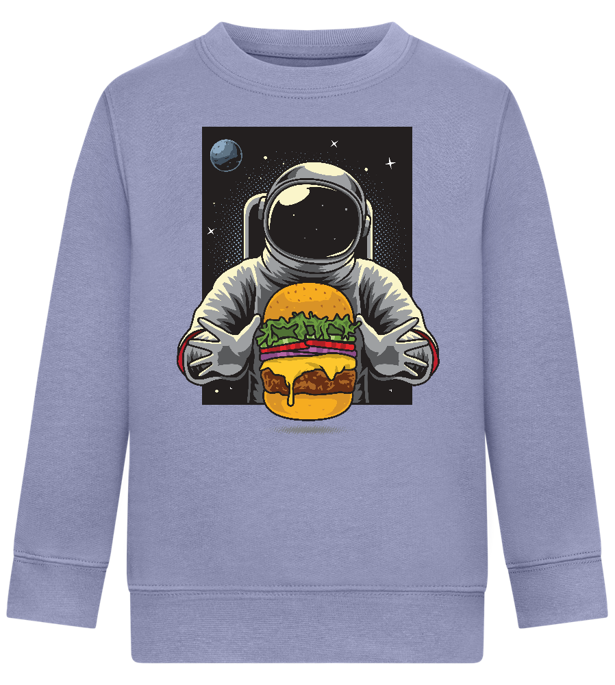 Astroburger Design - Comfort Kids Sweater_BLUE_front