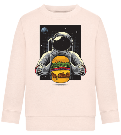 Astroburger Design - Comfort Kids Sweater_LIGHT PEACH ROSE_front