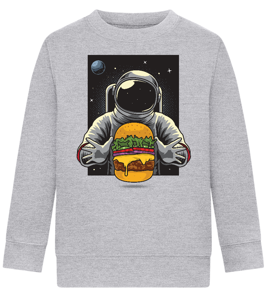 Astroburger Design - Comfort Kids Sweater_ORION GREY II_front