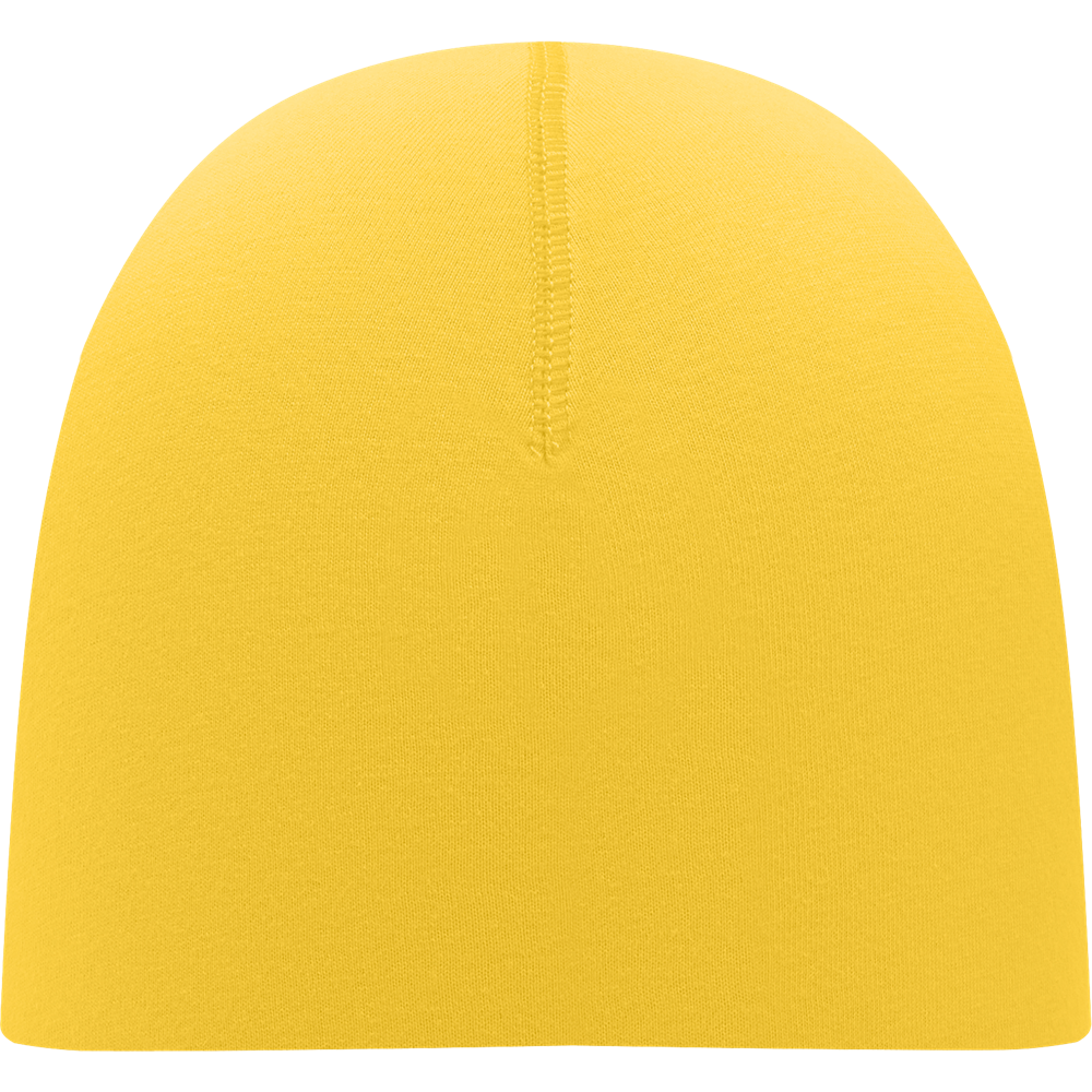 Cotton Beanie_YELLOW_front